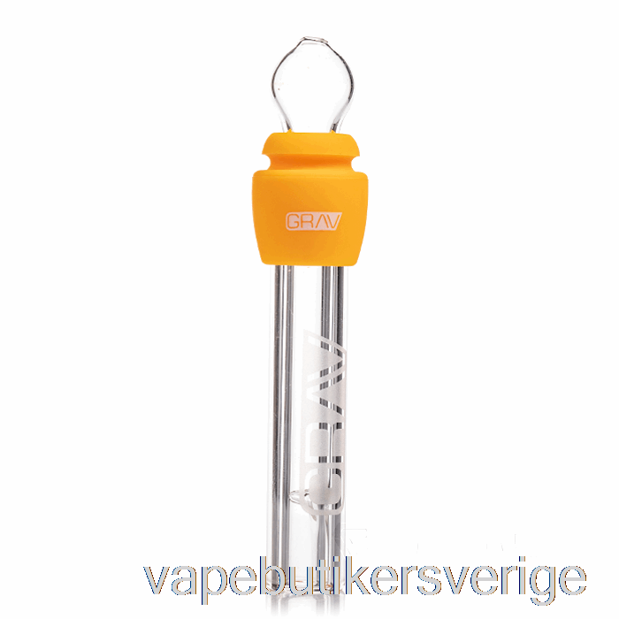 Vape Sverige Grav Glas Trubbig Med Silikon Senap Gul